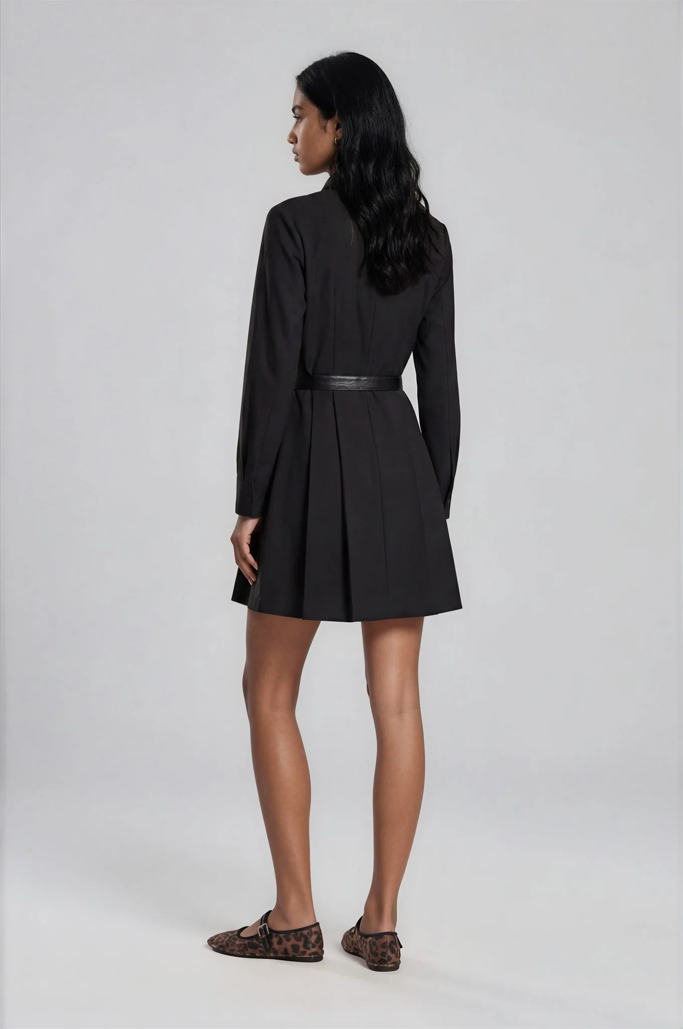 Erin Shirt Dress - Grey - Image 2