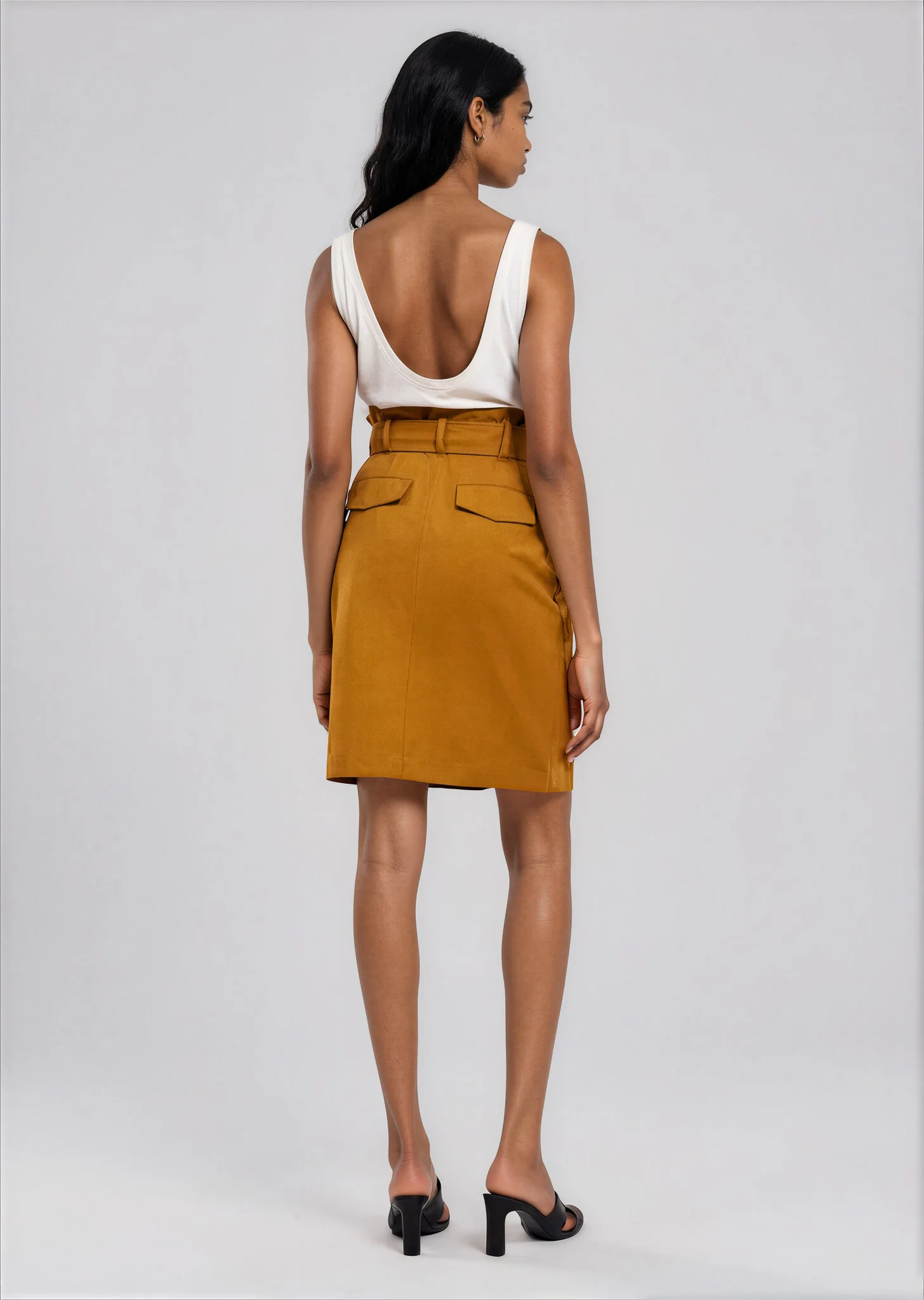 Lexi Midiskirt - Yellow - Image 2