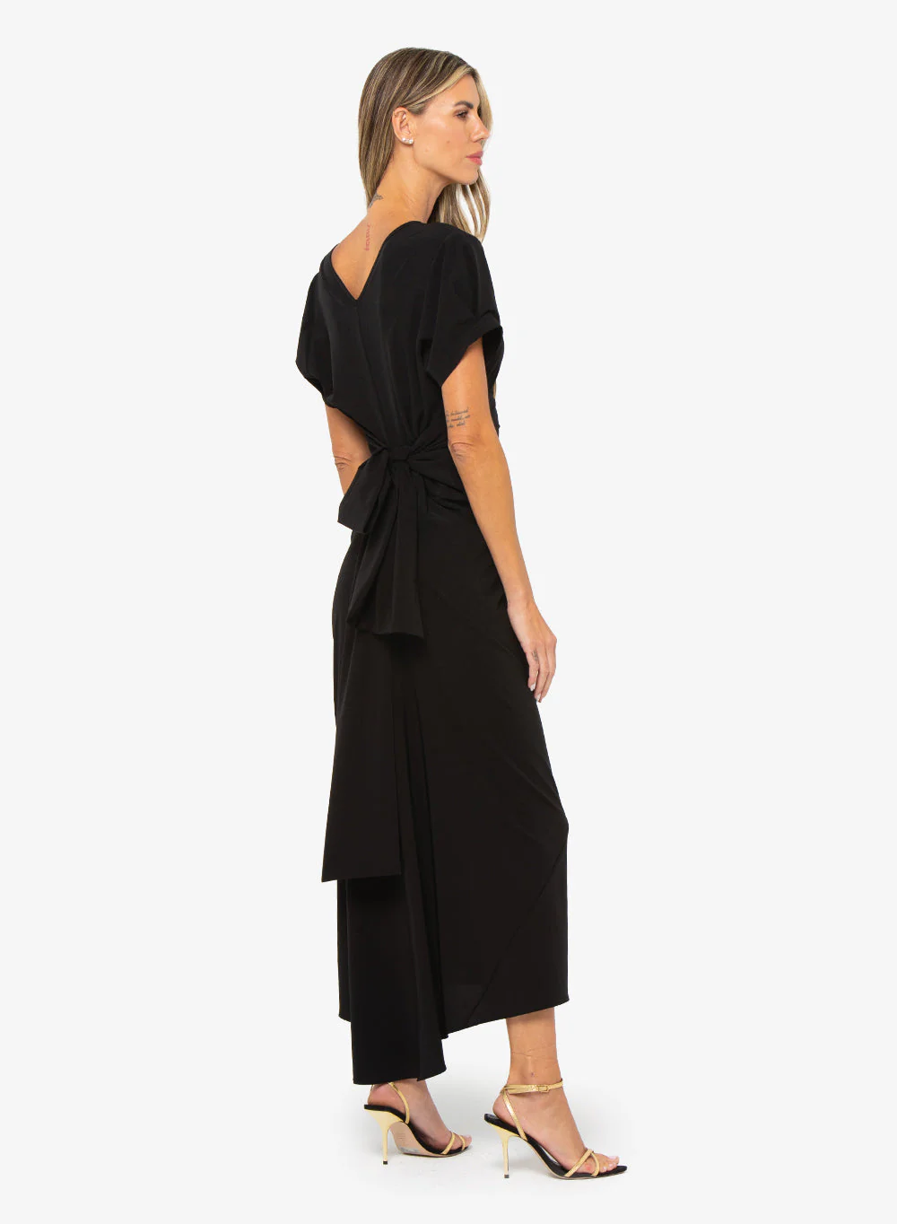 Stella Dress - Black - Image 5