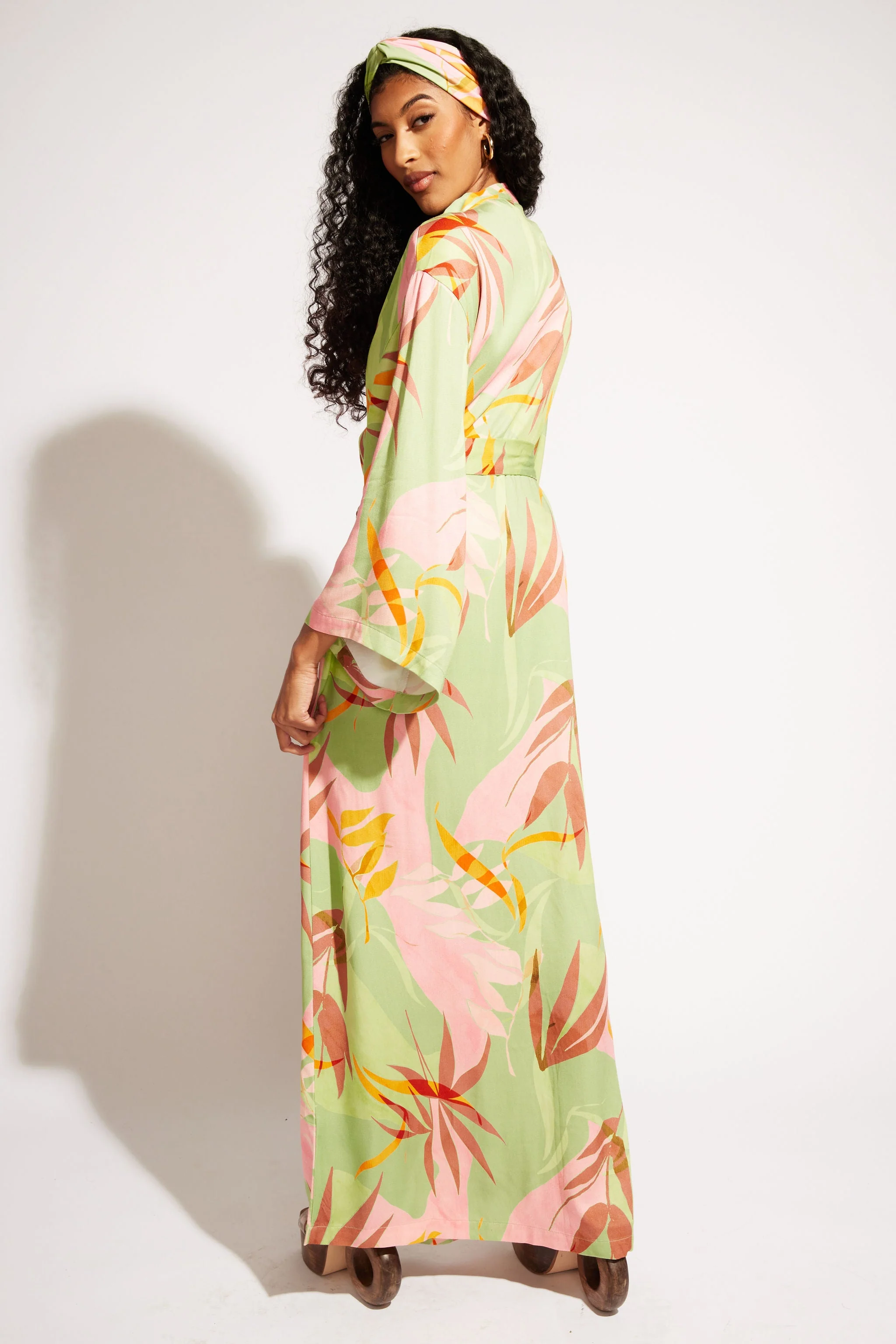 Sunset Kimono II - Birds of Paradise - Image 12
