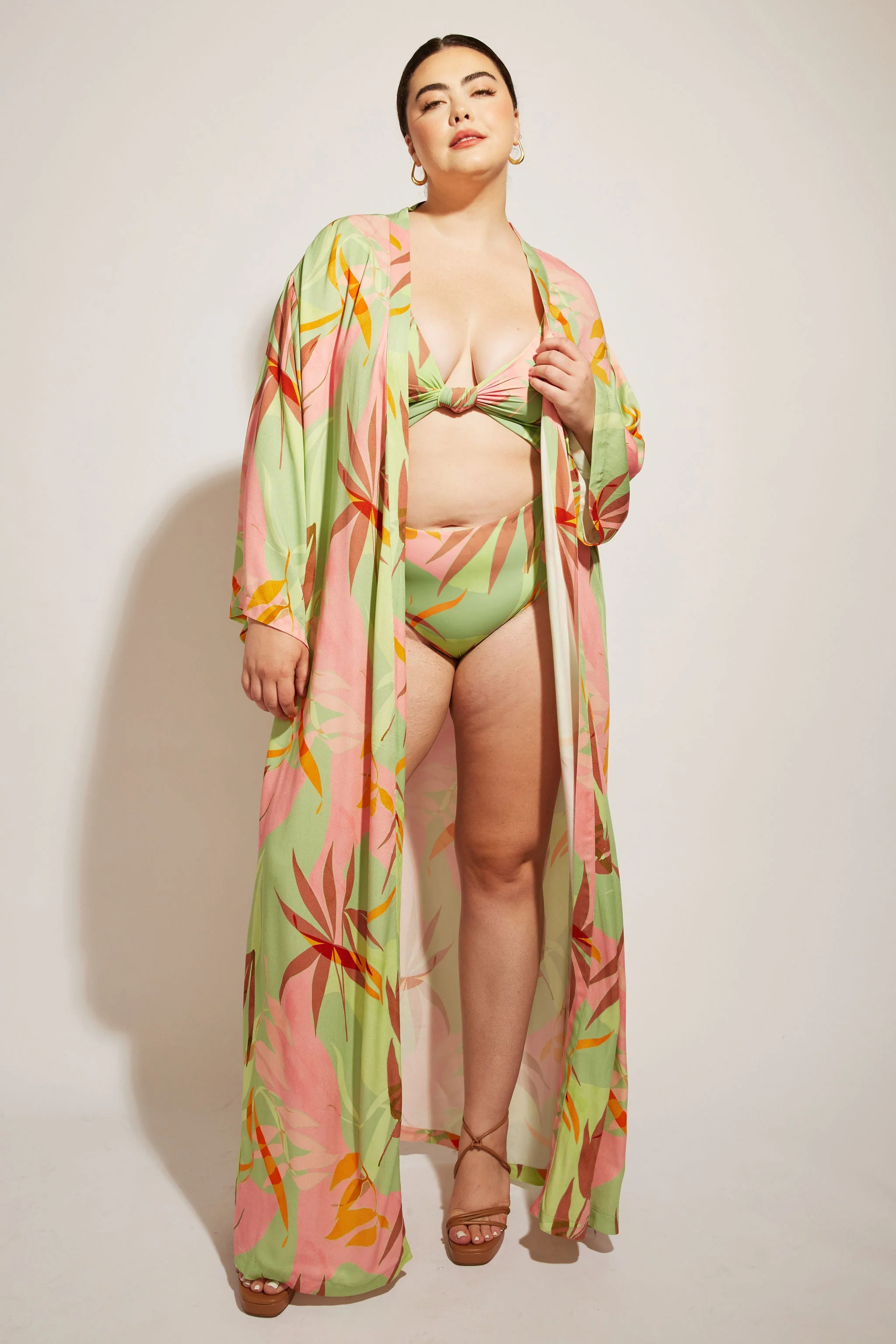 Sunset Kimono II - Birds of Paradise - Image 4