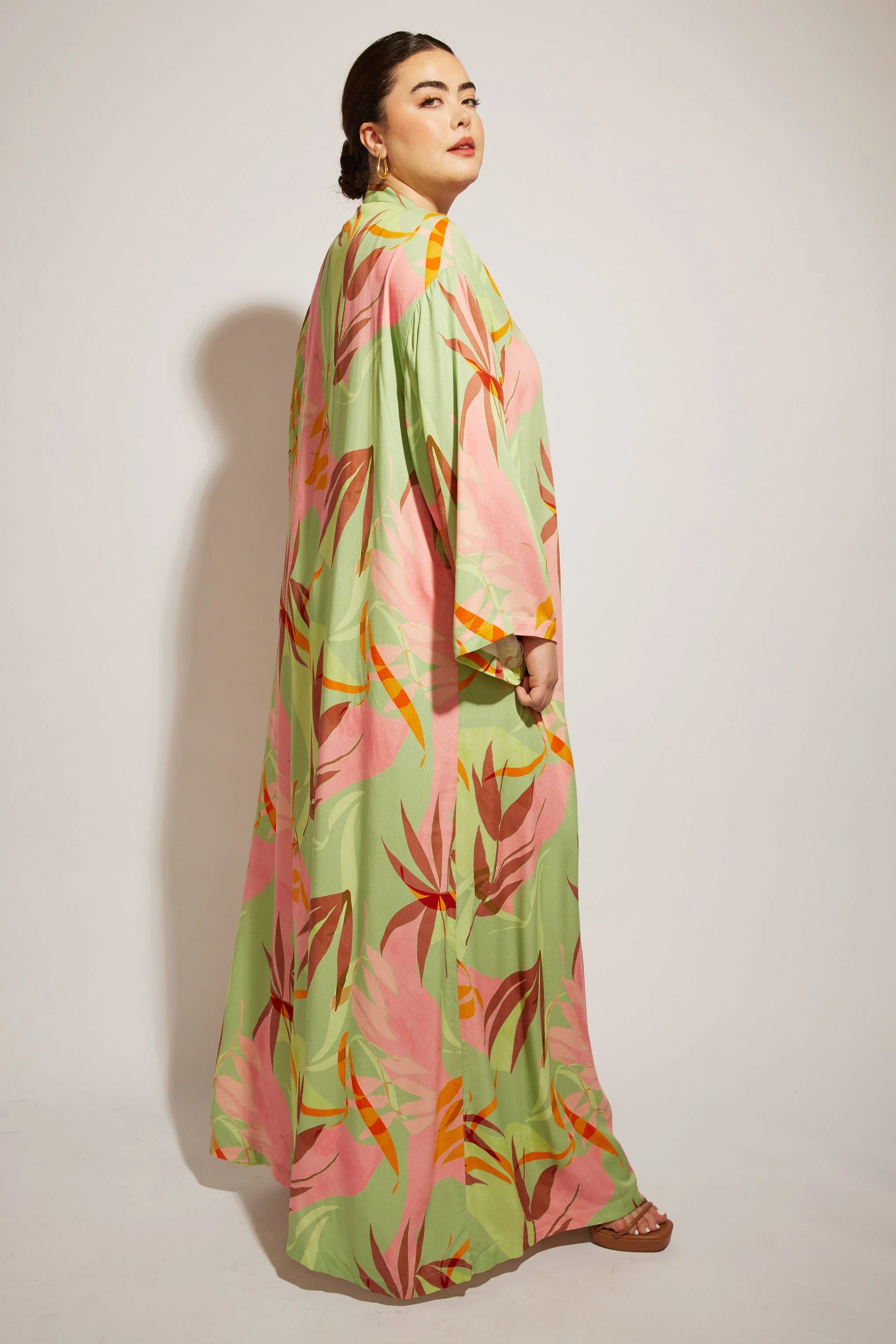 Sunset Kimono II - Birds of Paradise - Image 5