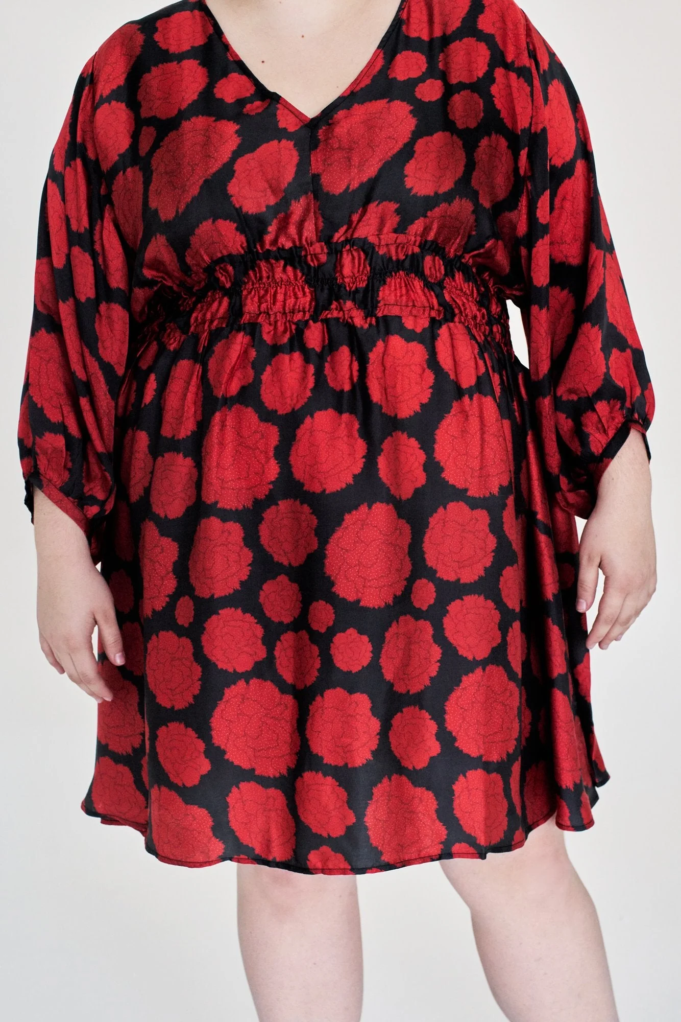 Swan Dress - Carnation Dot - Image 6