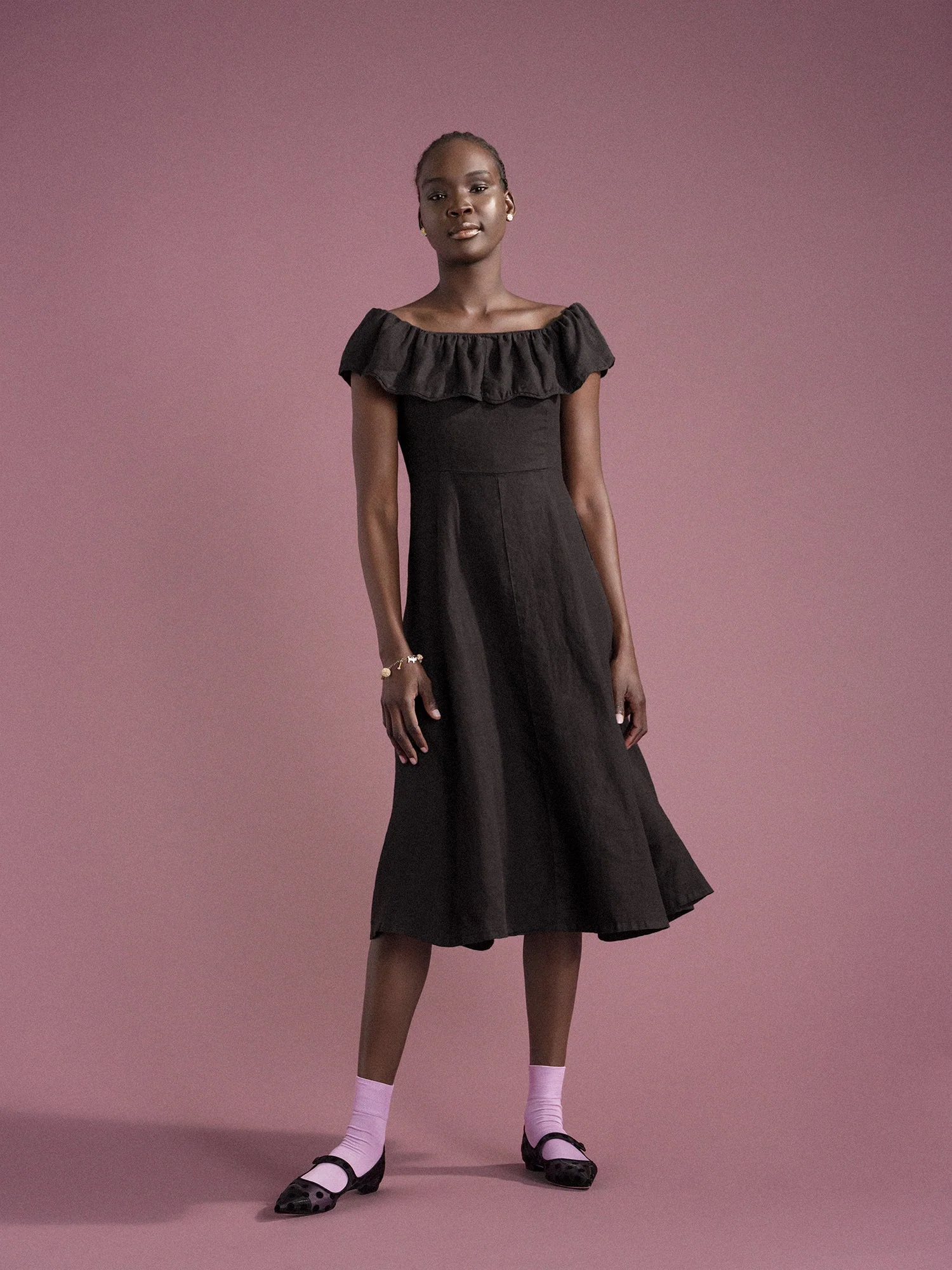 Tansy Dress - Black - Image 2