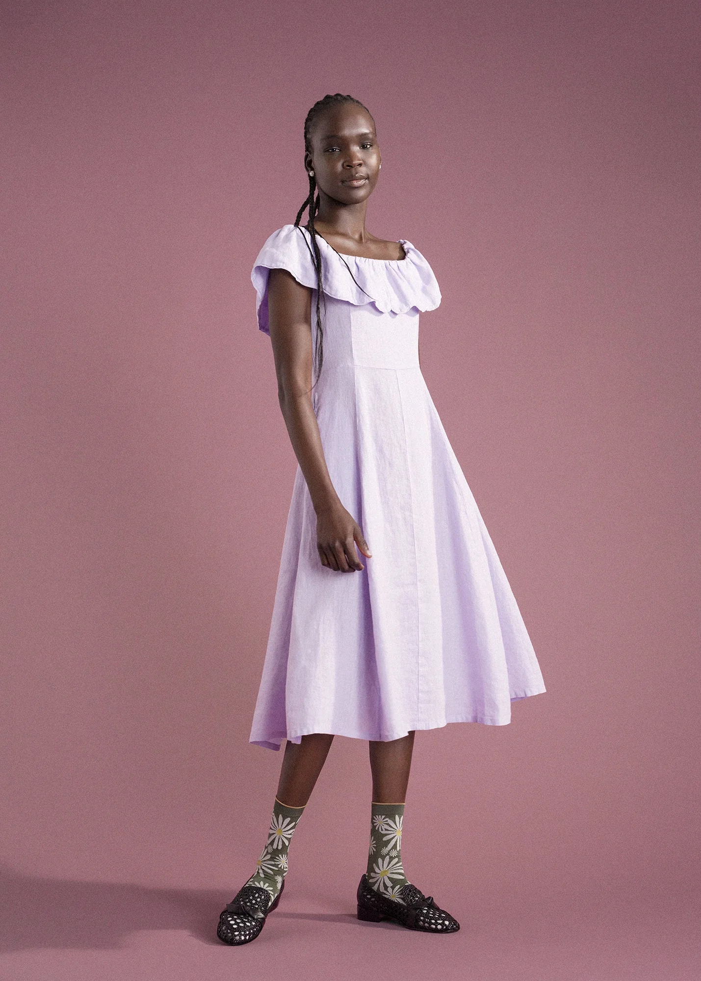 Tansy Dress - Wisteria