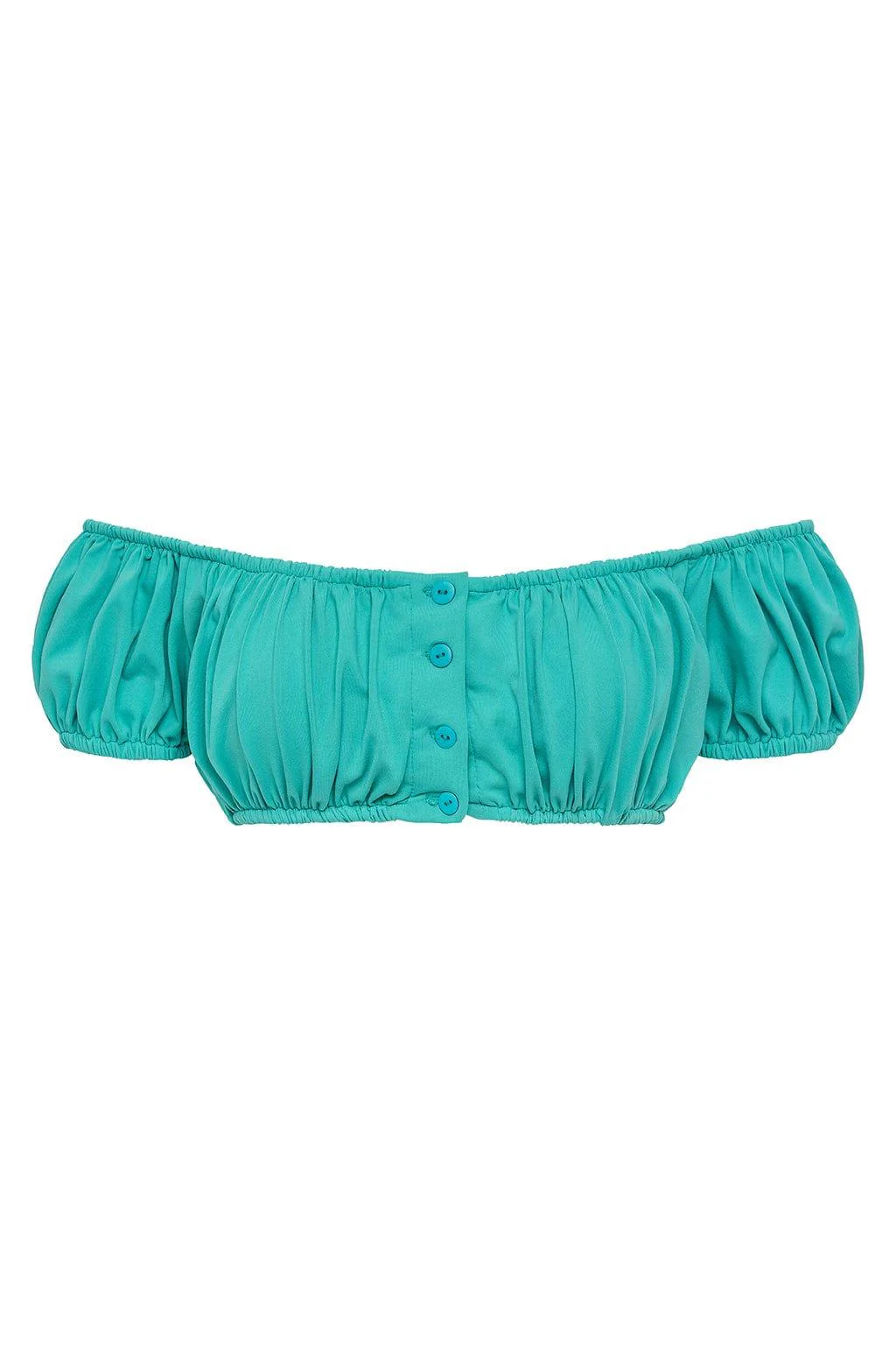 Teal Bandita Bikini Top - Image 3