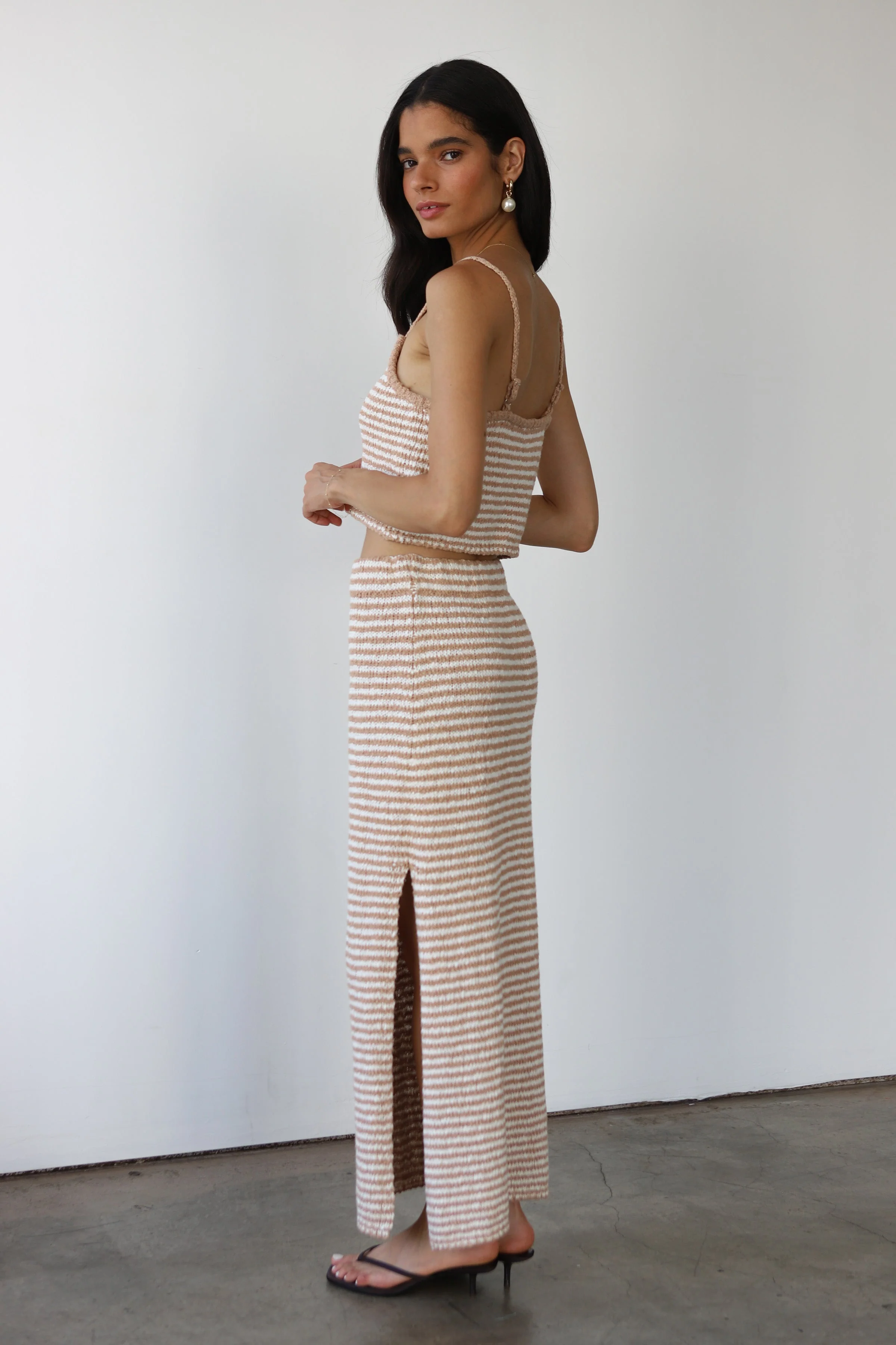 Teddy Maxi Skirt - Lychee - Image 3