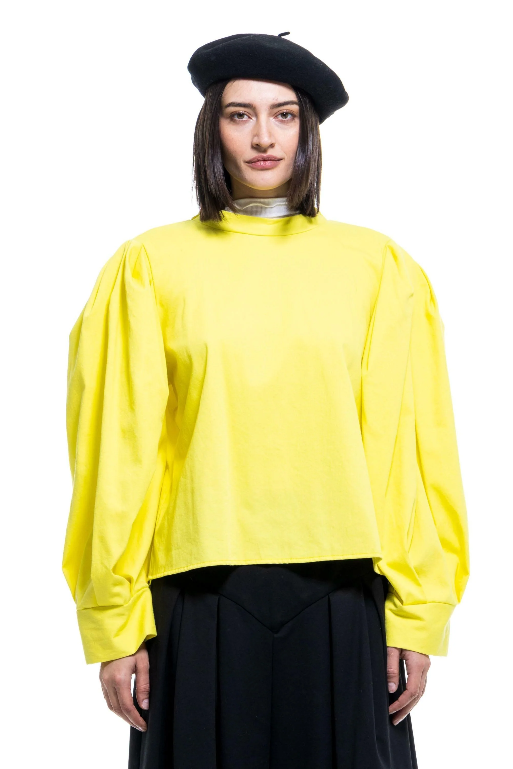 Thatcher Top - Neon Yellow