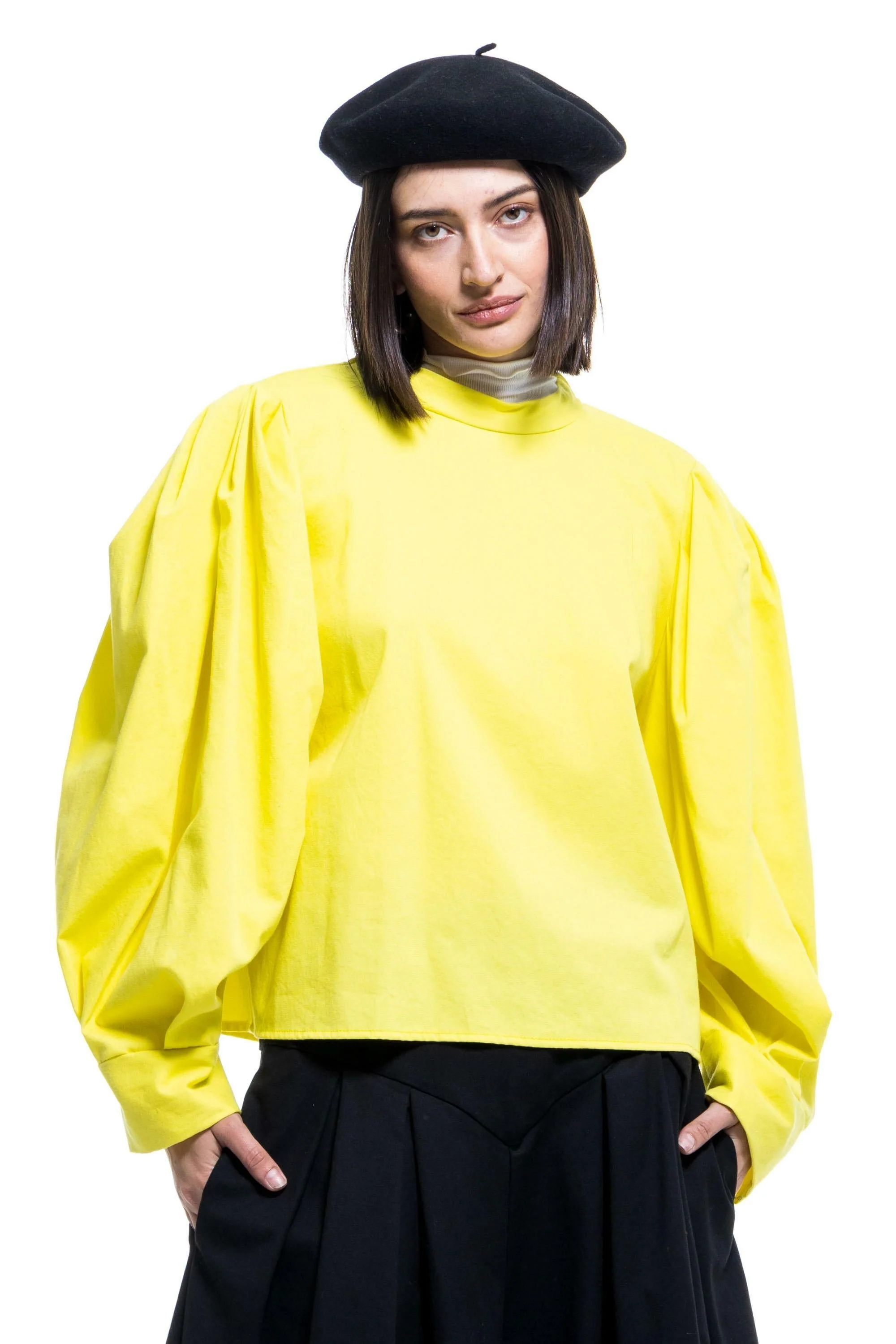 Thatcher Top - Neon Yellow - Image 2