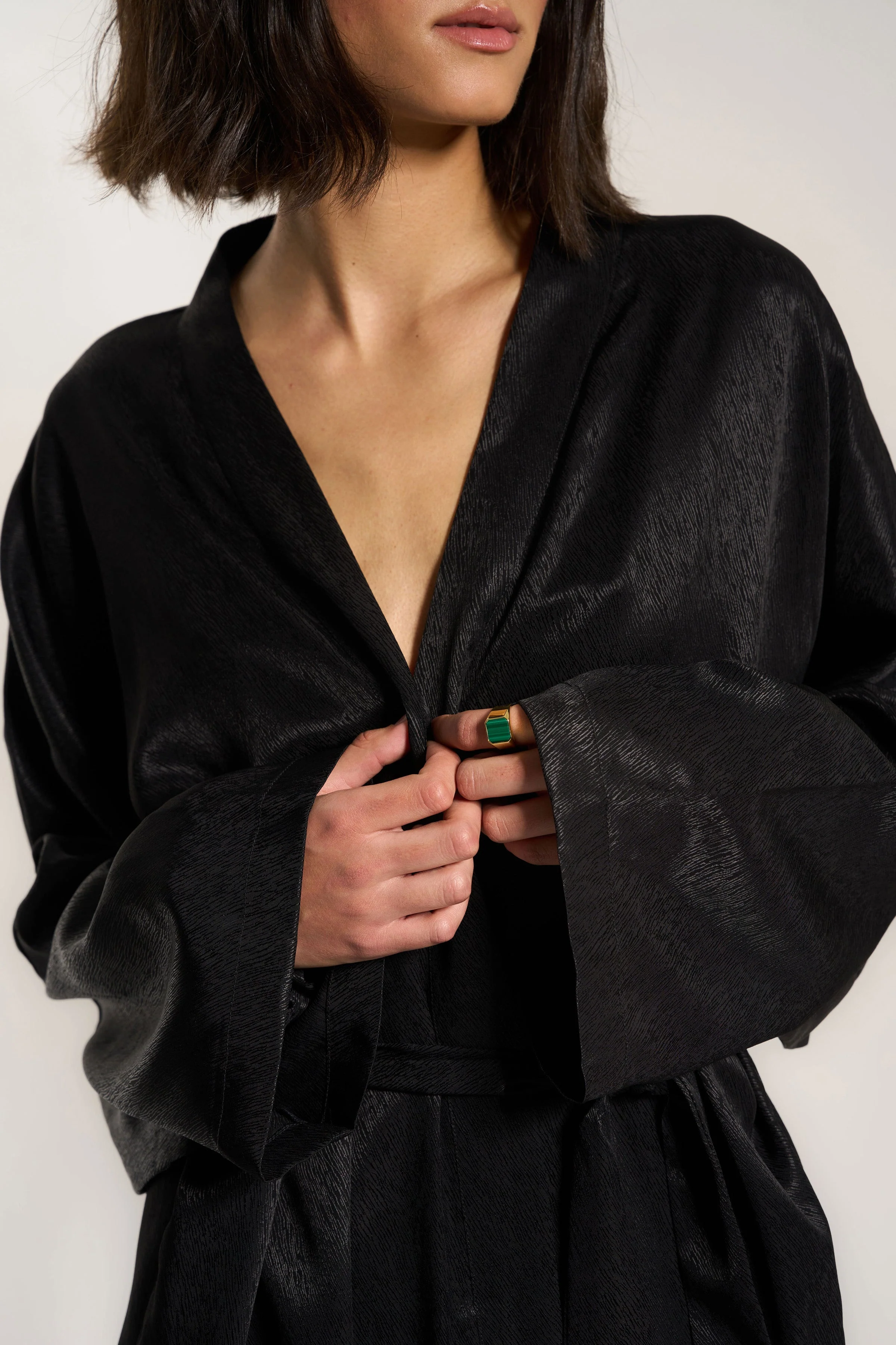 The Long Robe - Black - Image 3