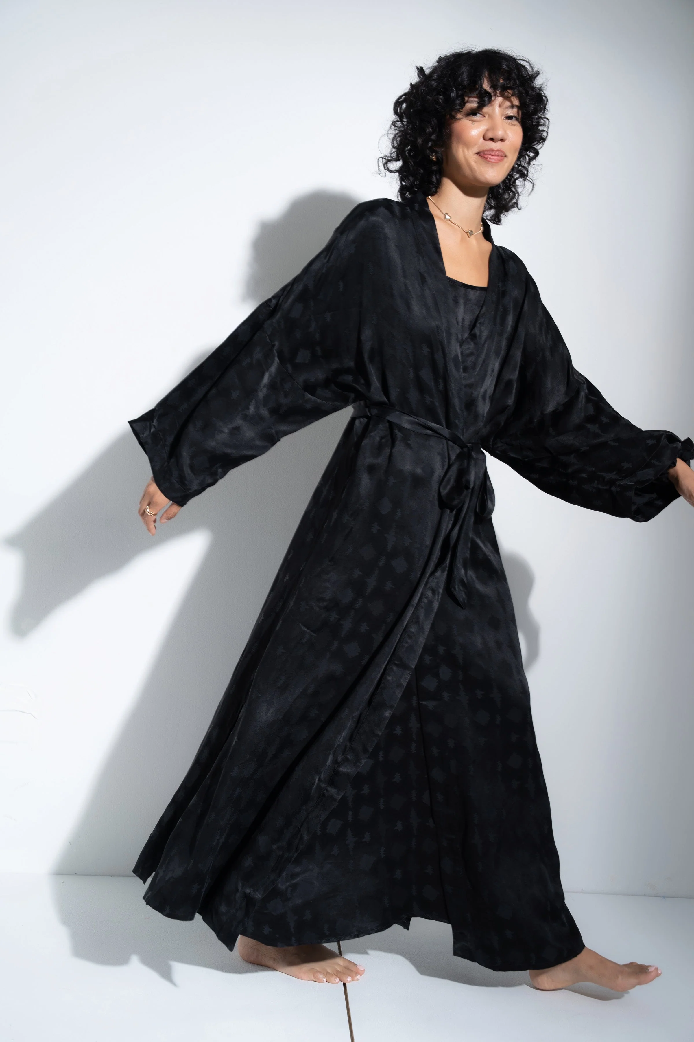 The Long Robe - Black Zig Zag - Image 3