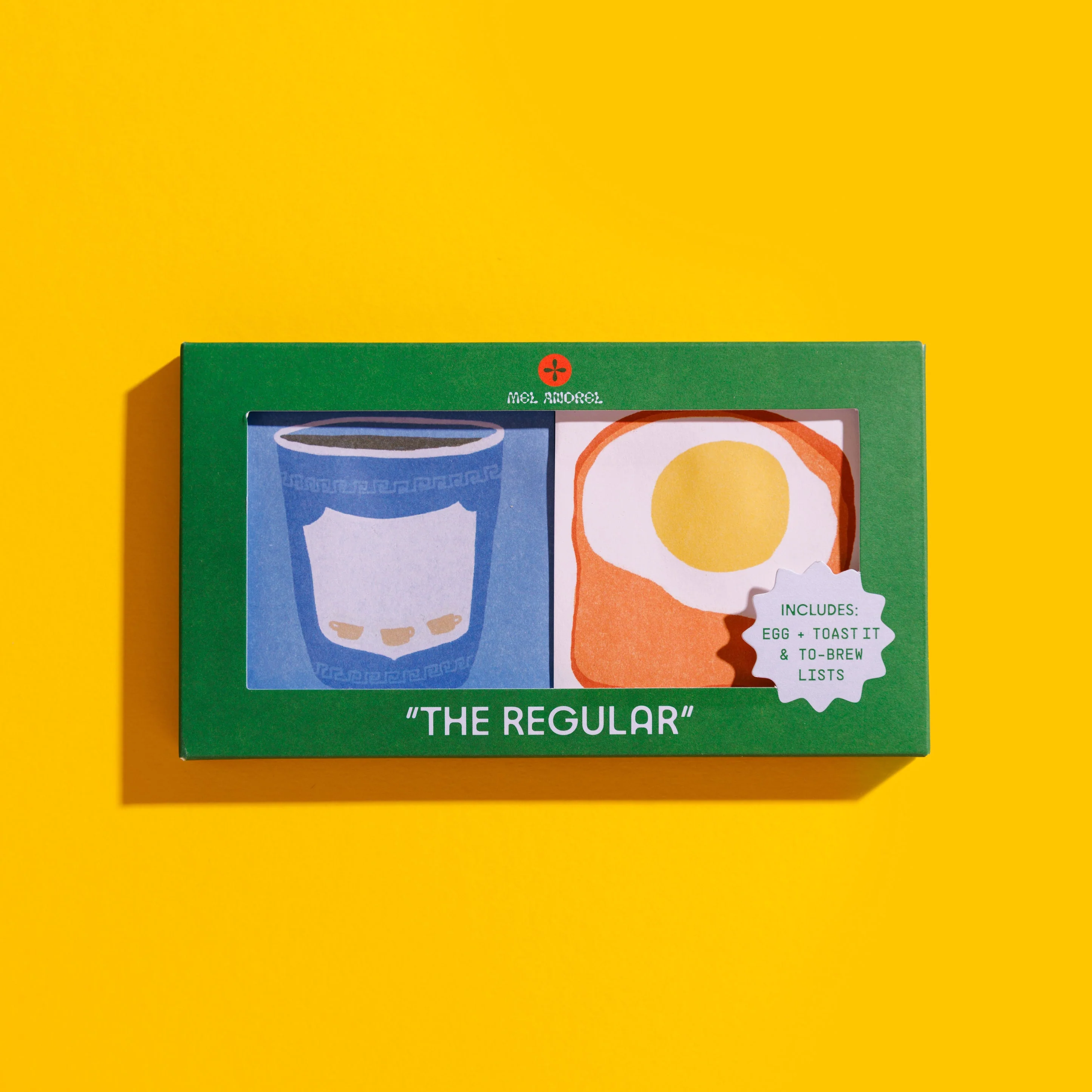 The Regular - Egg & Brew Sticky Note 2 Pack