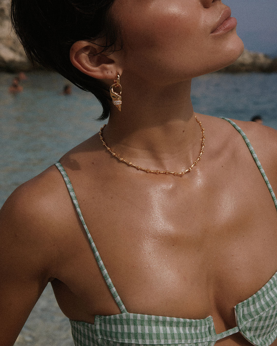 The Seashell Charm Hoops - Image 6