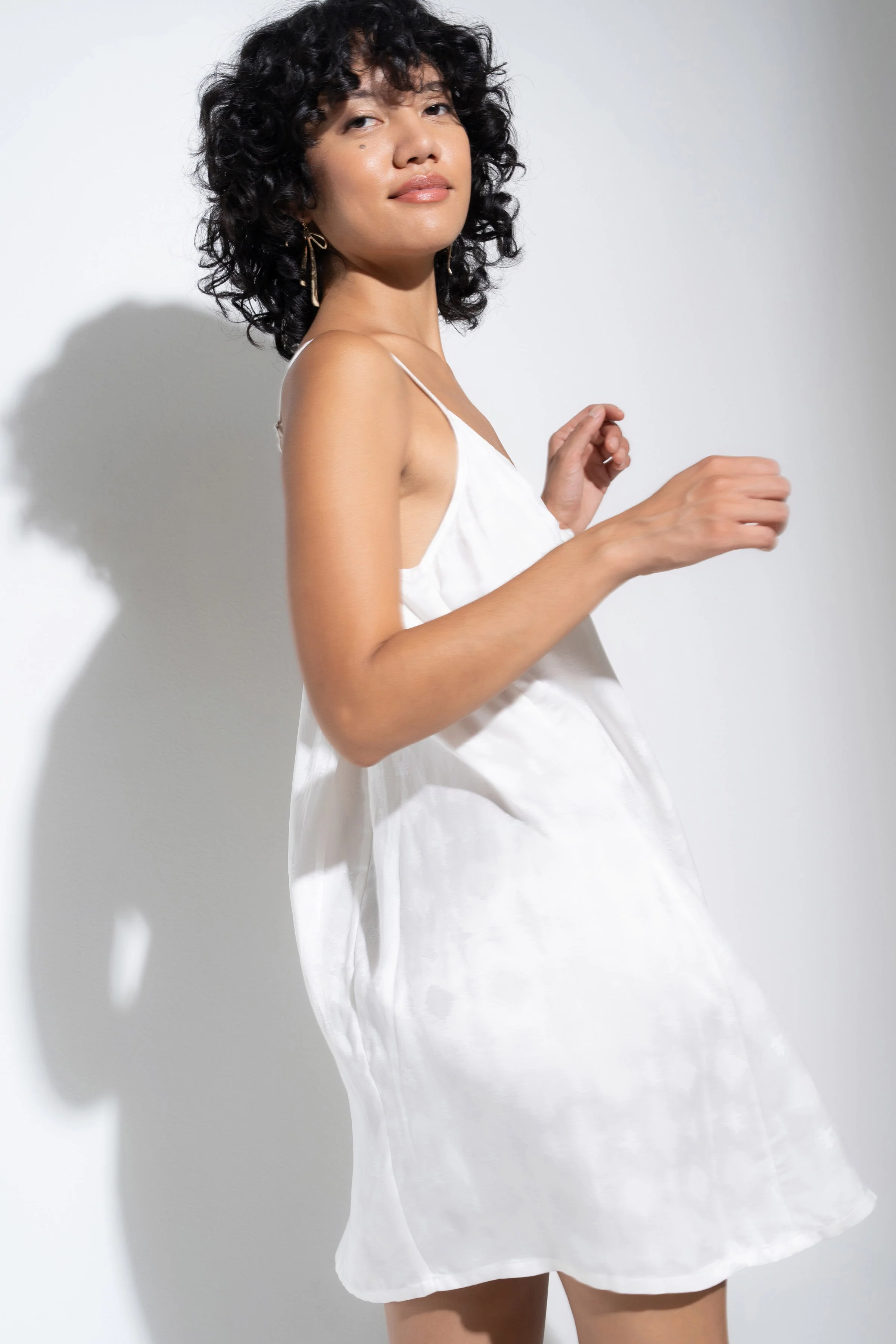 The Short Slip - White - Image 5