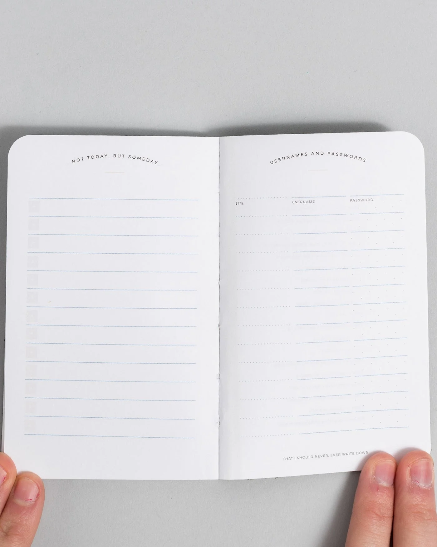 Today Pocket Planner - Pebble Grey - Image 2