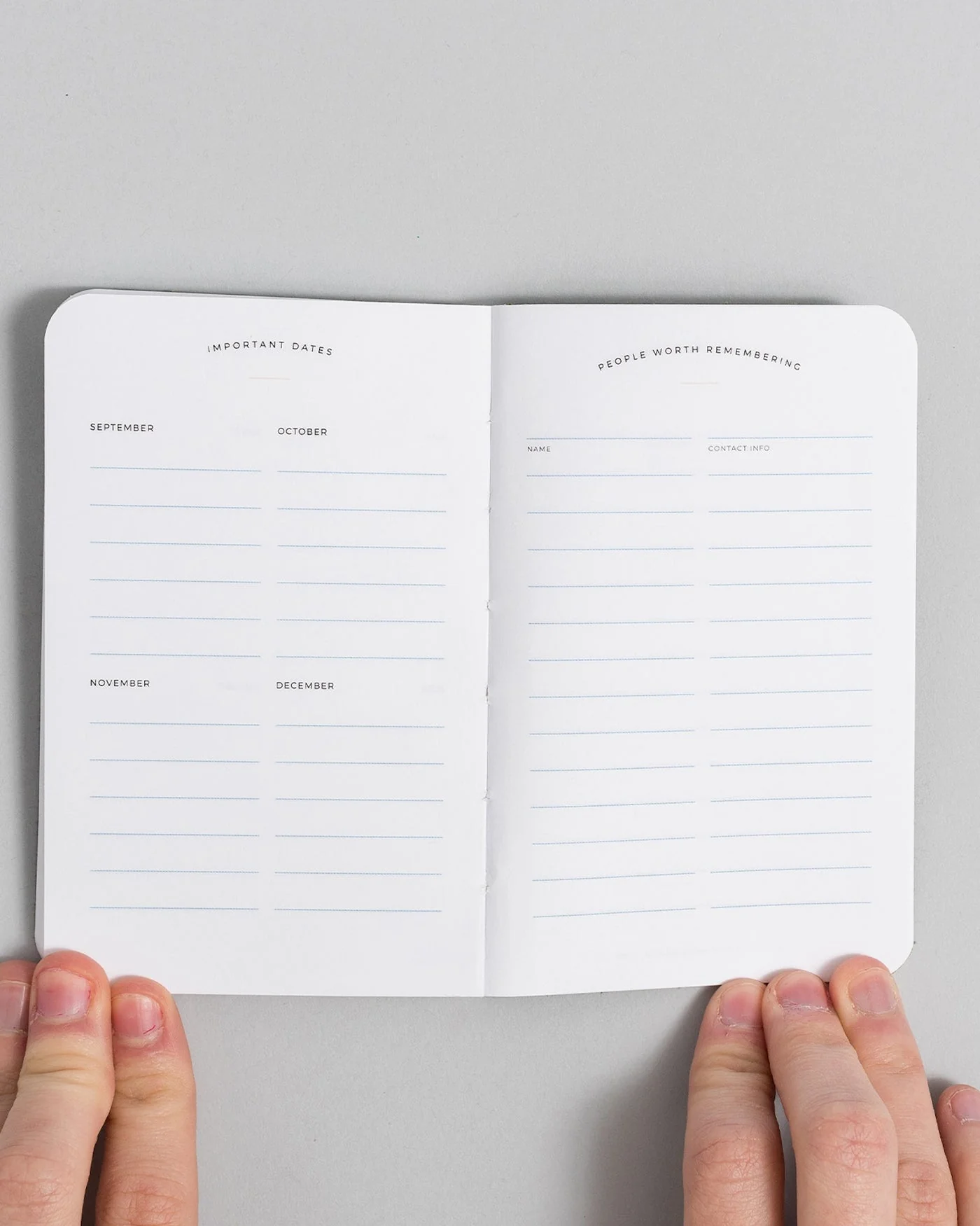 Today Pocket Planner - Pebble Grey - Image 3
