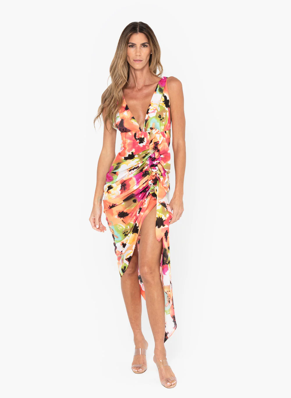 Tulum Dress - Peony Floral