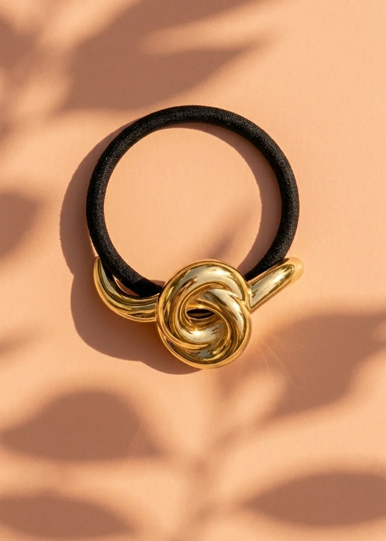 Twist and Shout Tie - 18K Gold Plated