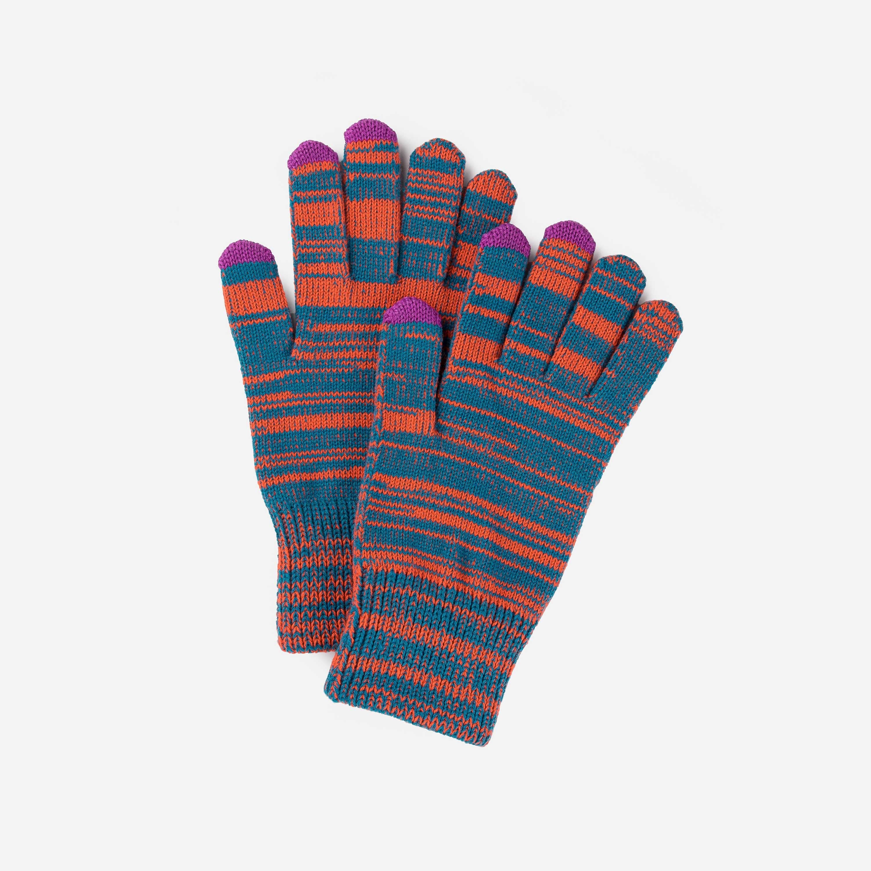 Twist Knit Touchscreen Gloves - Image 10