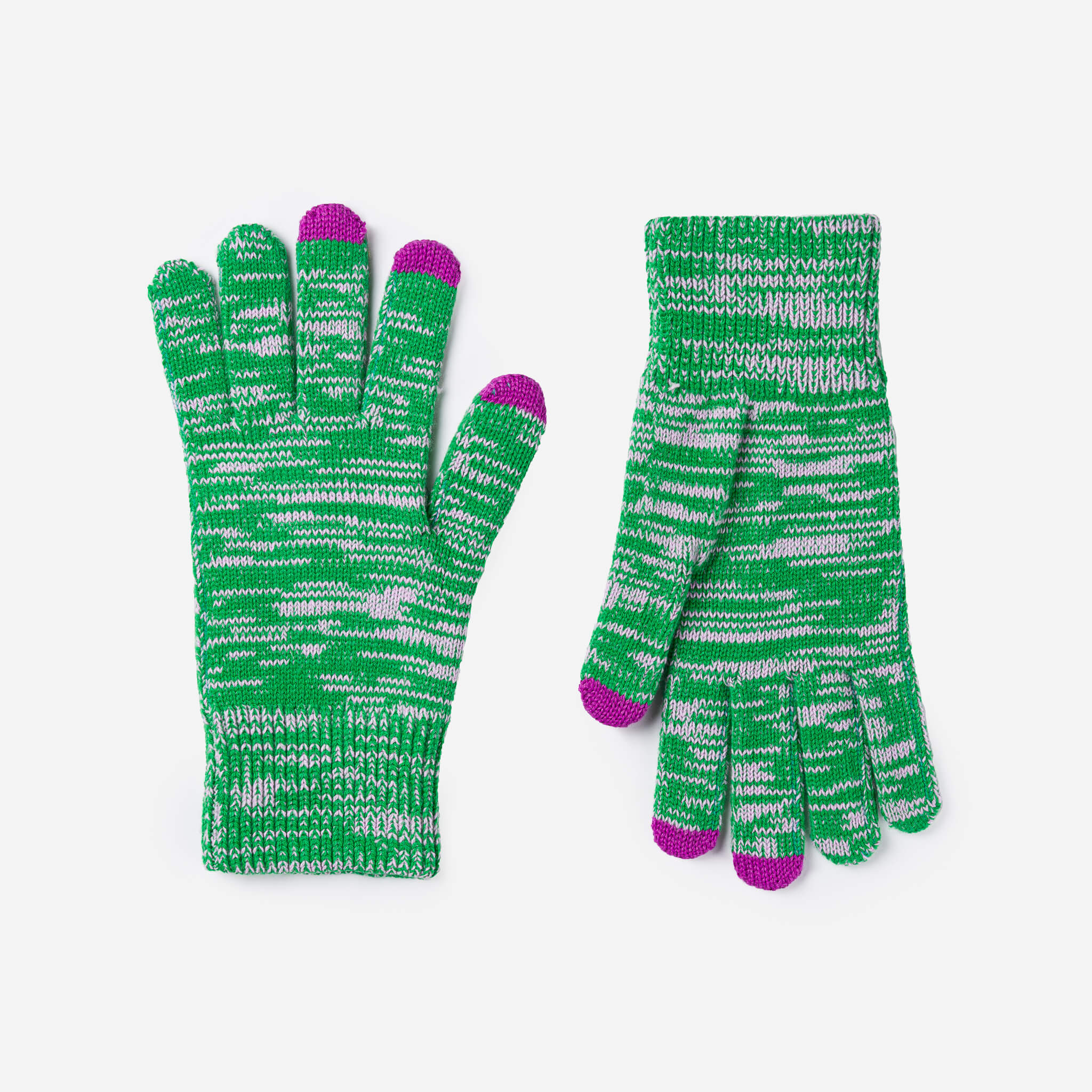 Twist Knit Touchscreen Gloves - Image 18