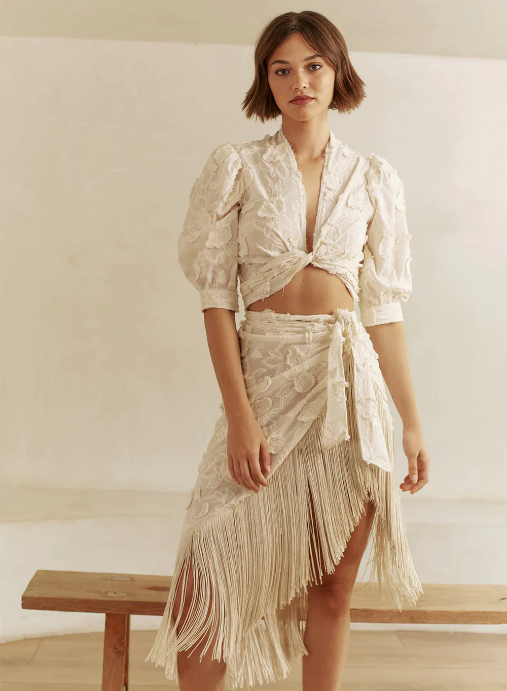 Vera Skirt - Vanilla - Image 4