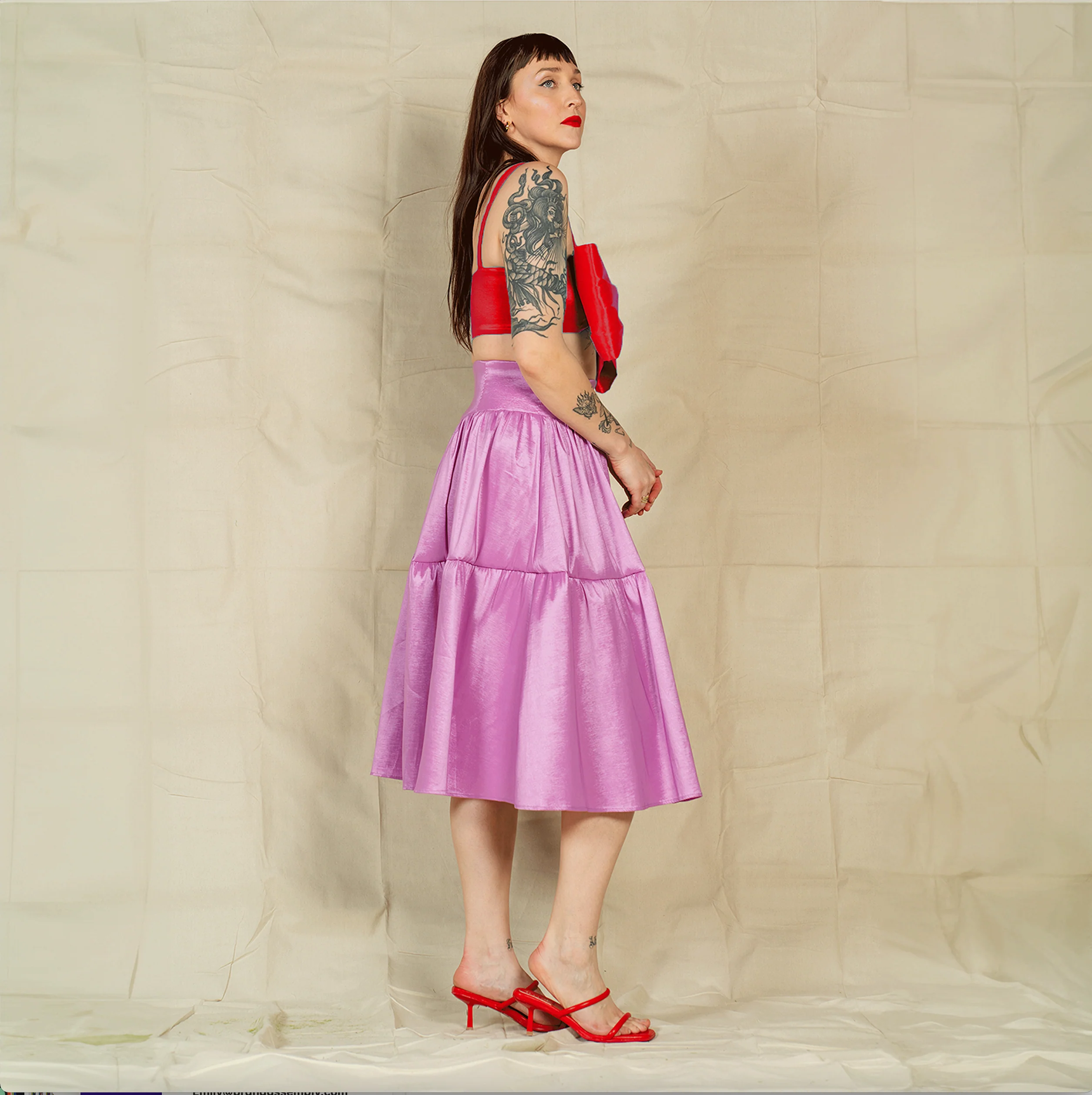 Viv Skirt - Pink - Image 2