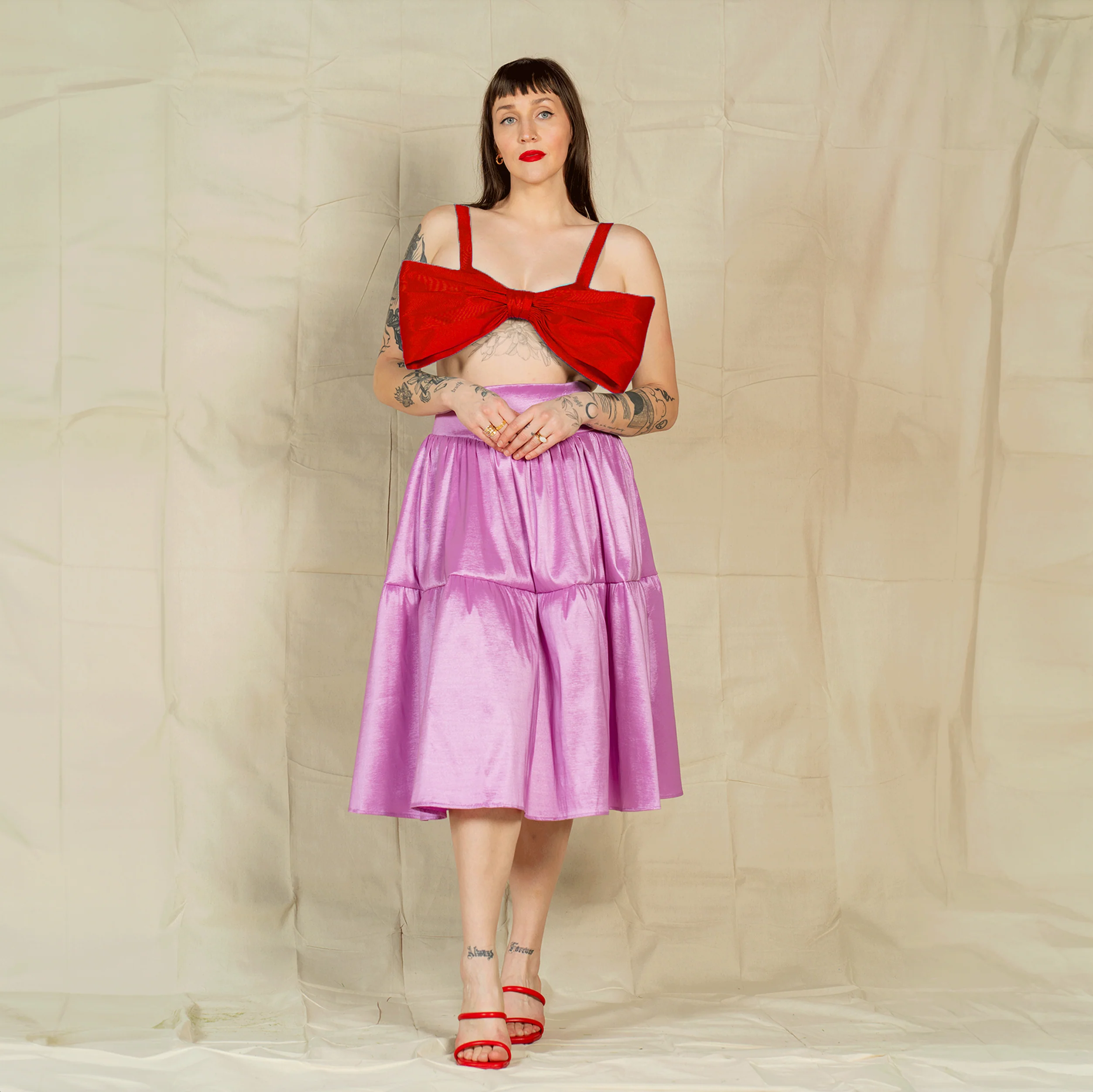 Viv Skirt - Pink - Image 3