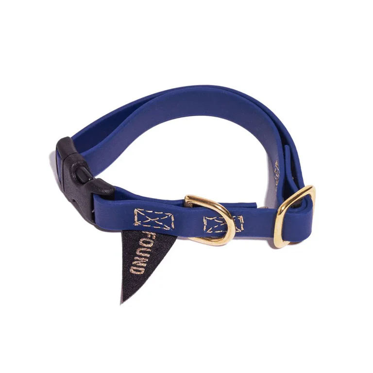 Water Resistant Cat & Dog Collar - Navy