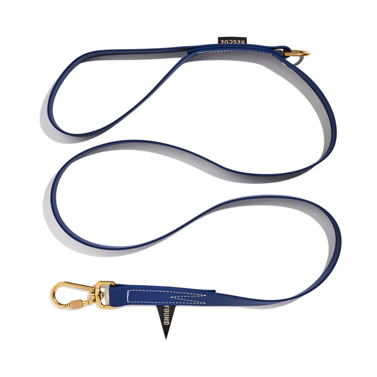 Water Resistant Standard 5ft Leash - Navy