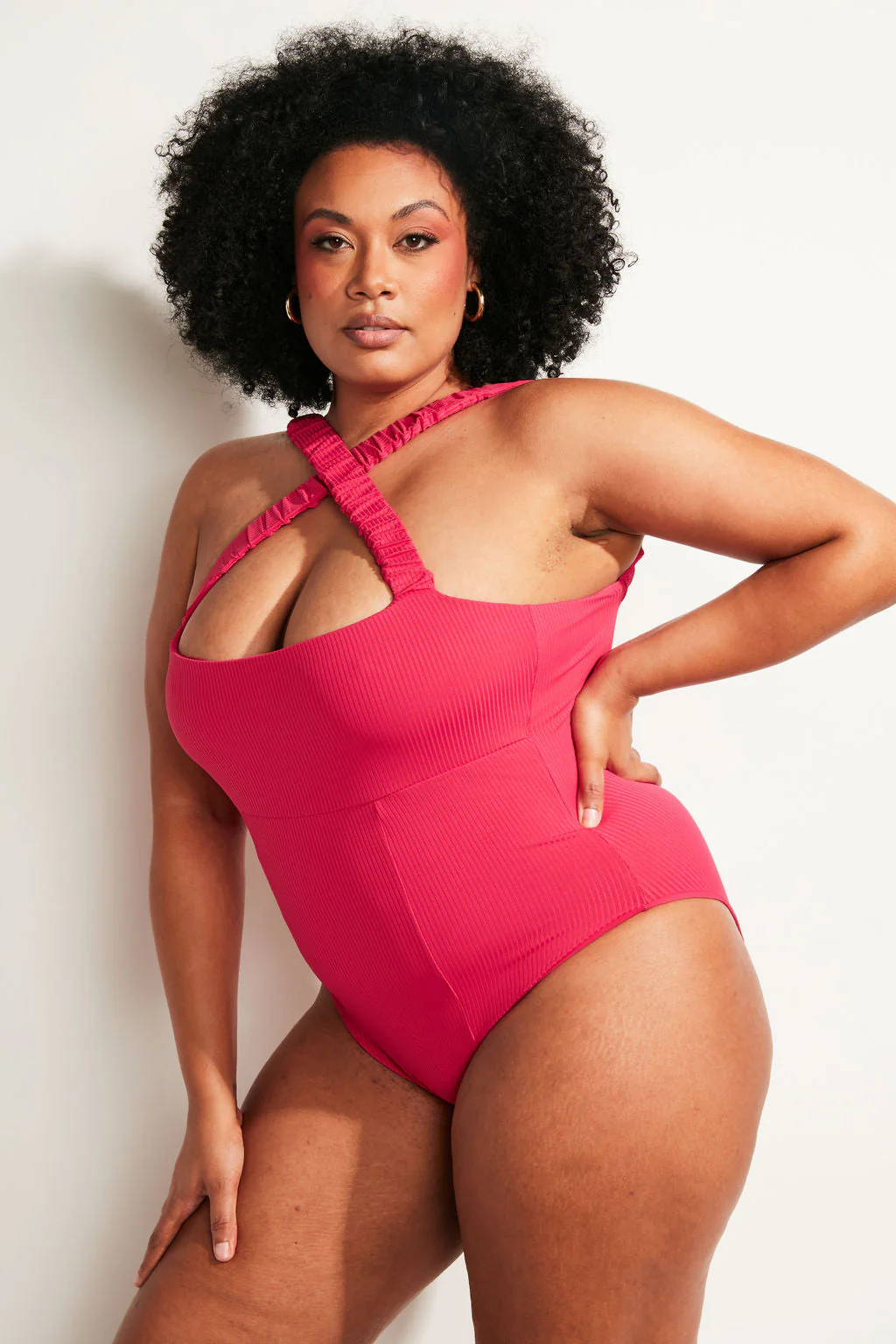 Wave One Piece II - Raspberry - Image 7