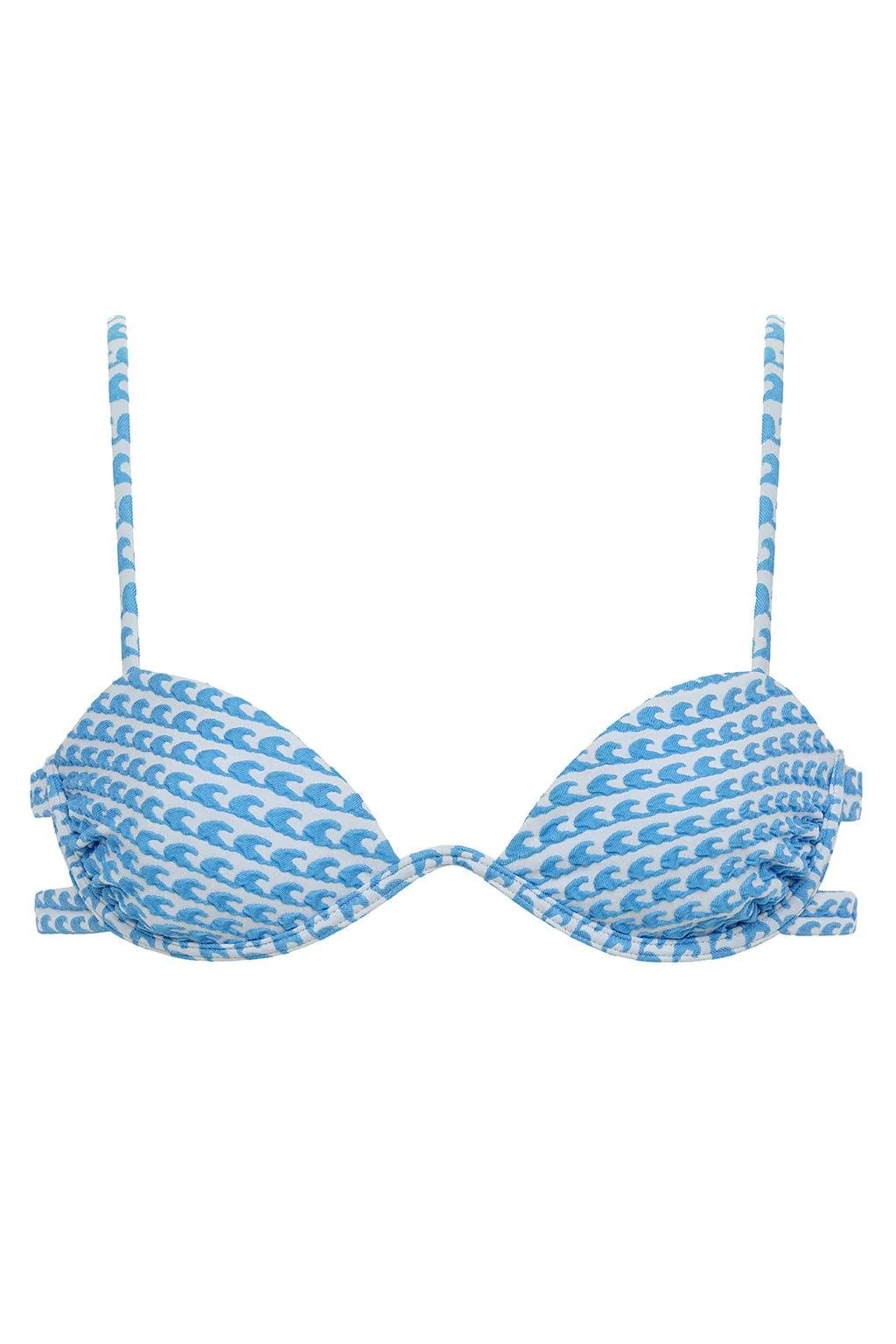 Wave Repeat Elany Bikini Top - Image 2
