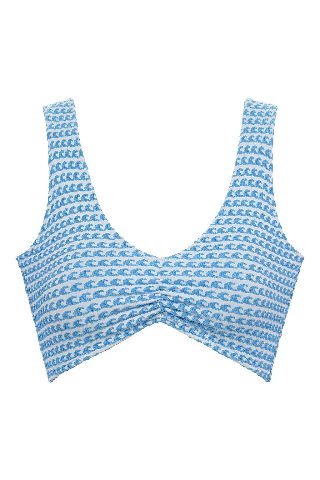 Wave Repeat Kim Variation Bikini Top - Image 2