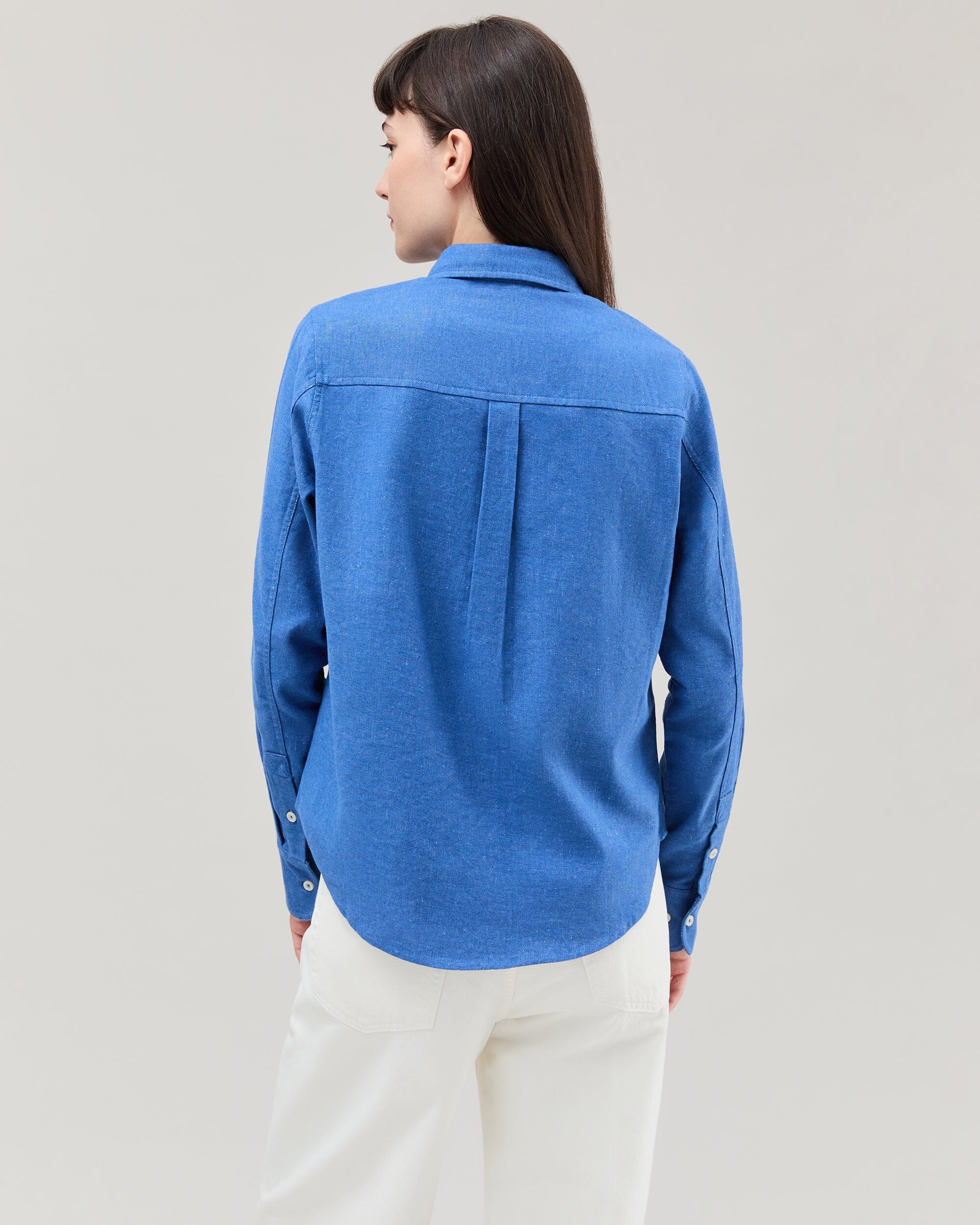 Roma Work Shirt - True Blue - Image 4