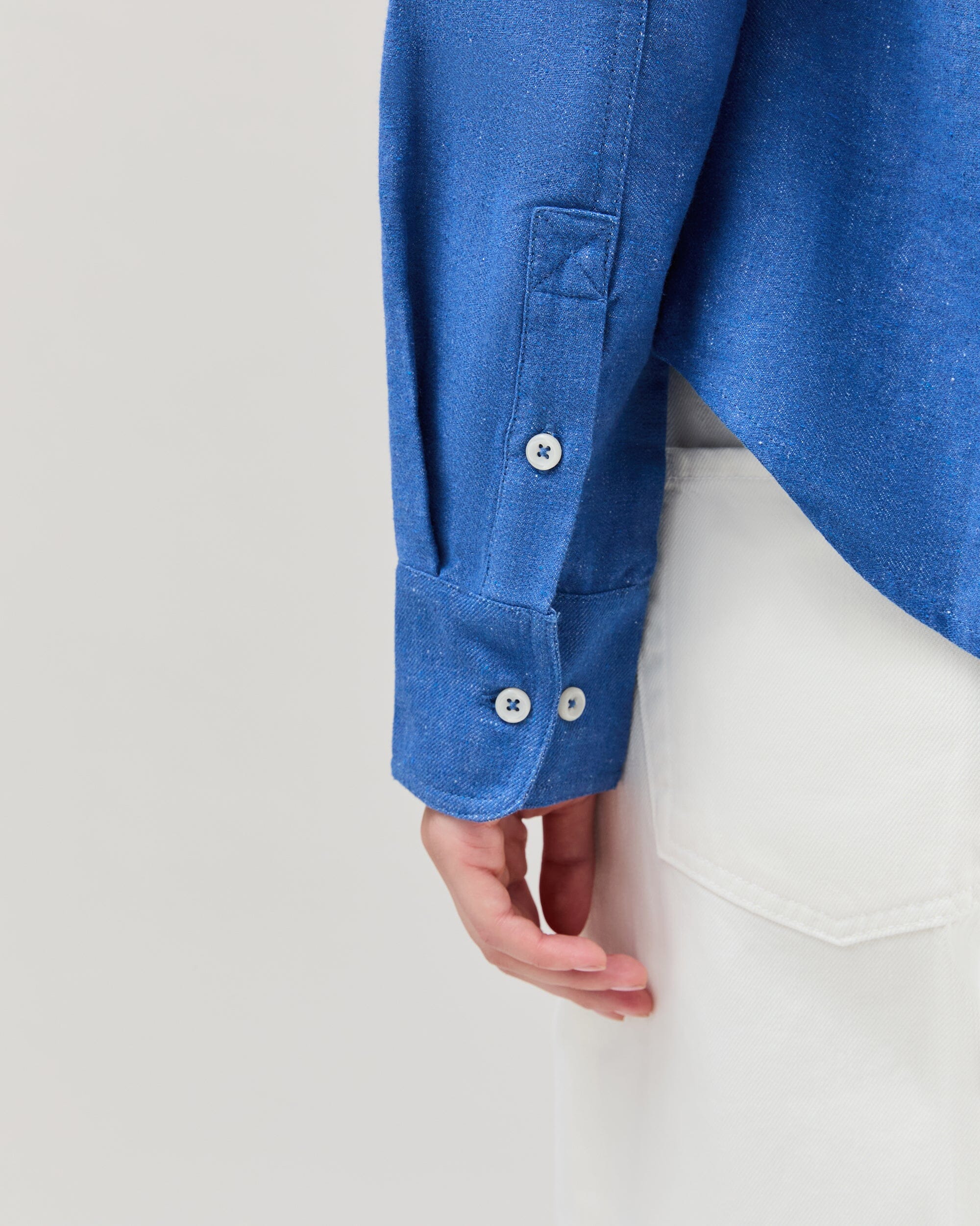 Roma Work Shirt - True Blue - Image 6