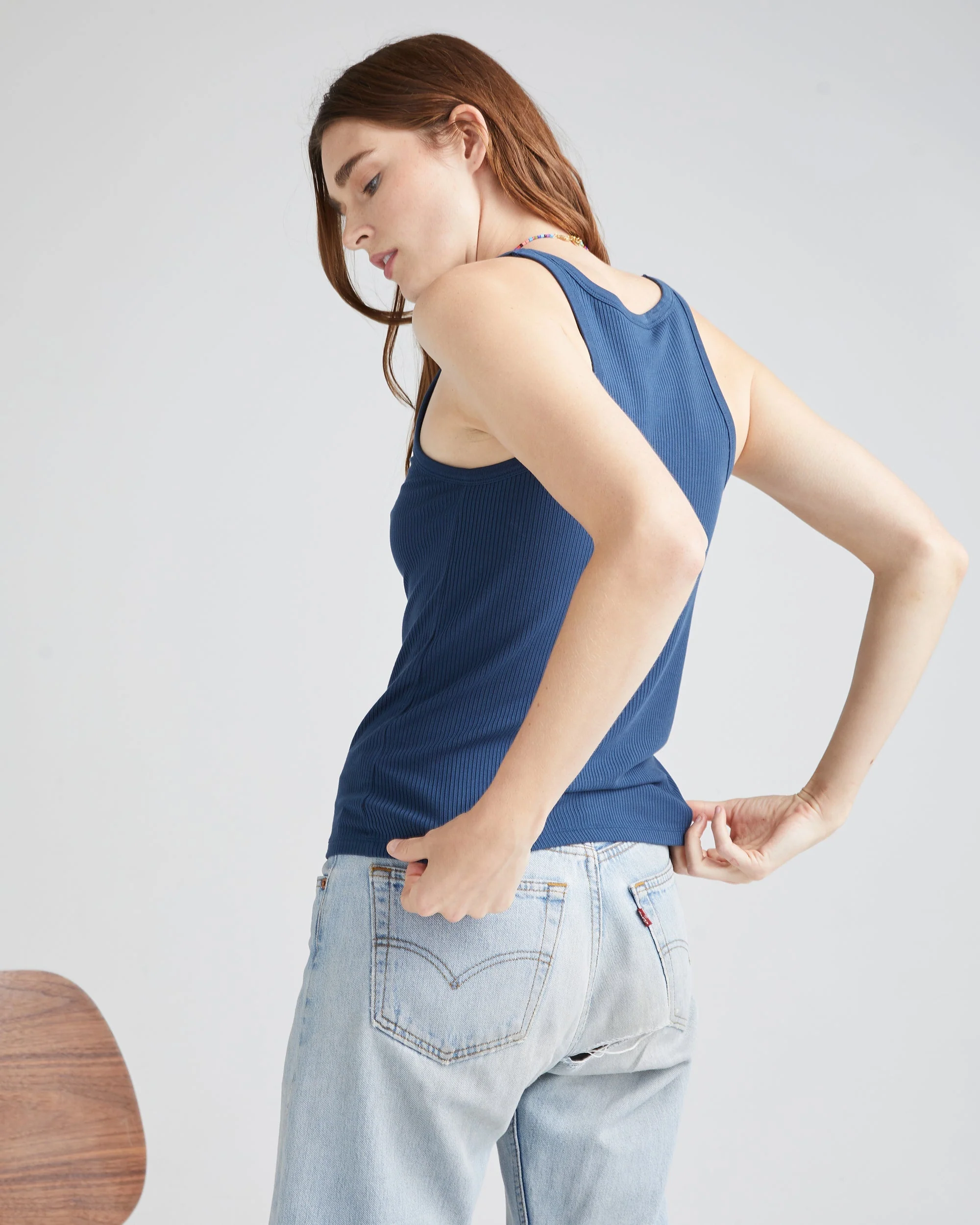 Vintage Rib Tank - Moonlit Ocean - Image 3
