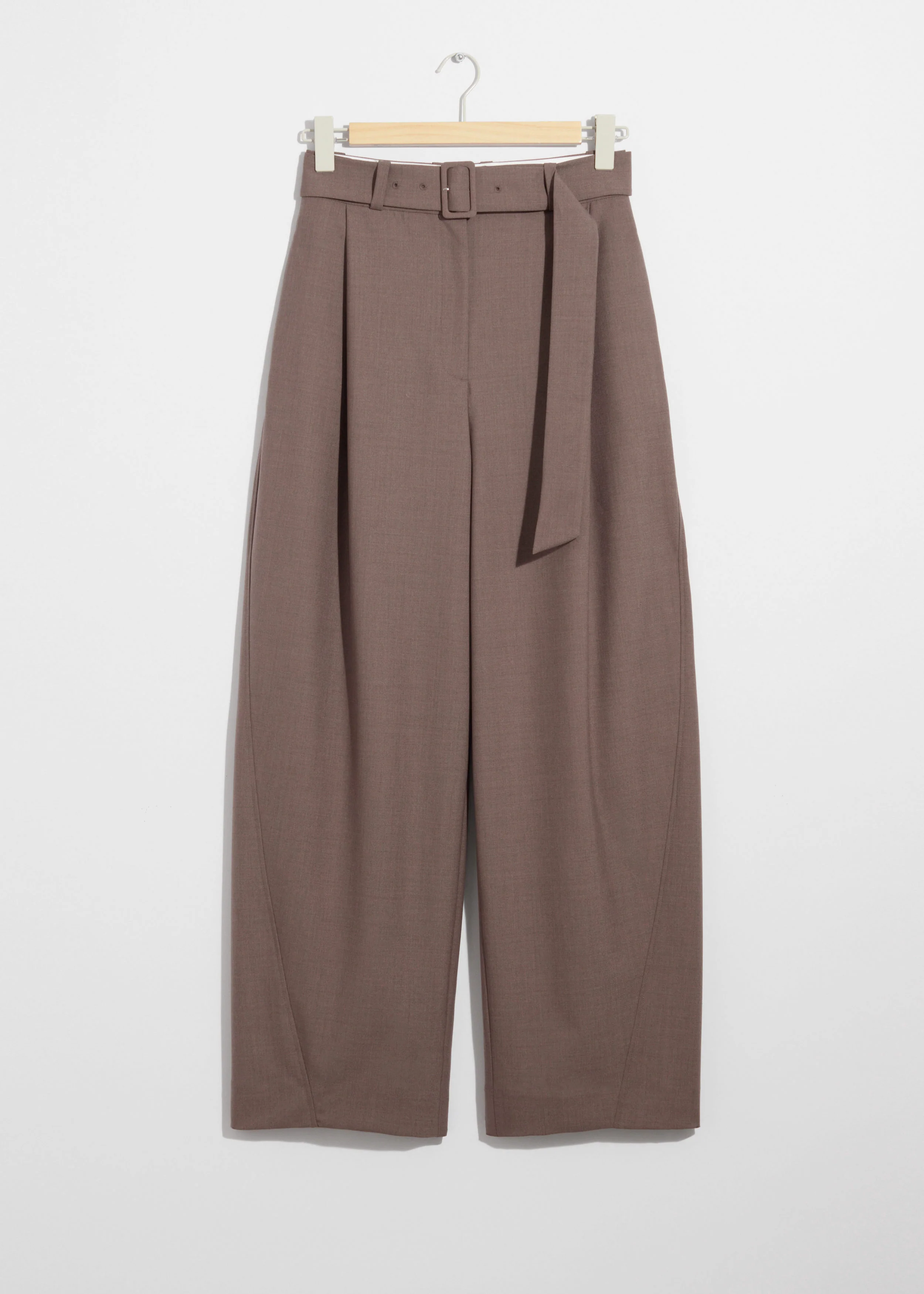 Anna Wool Trouser - Beige