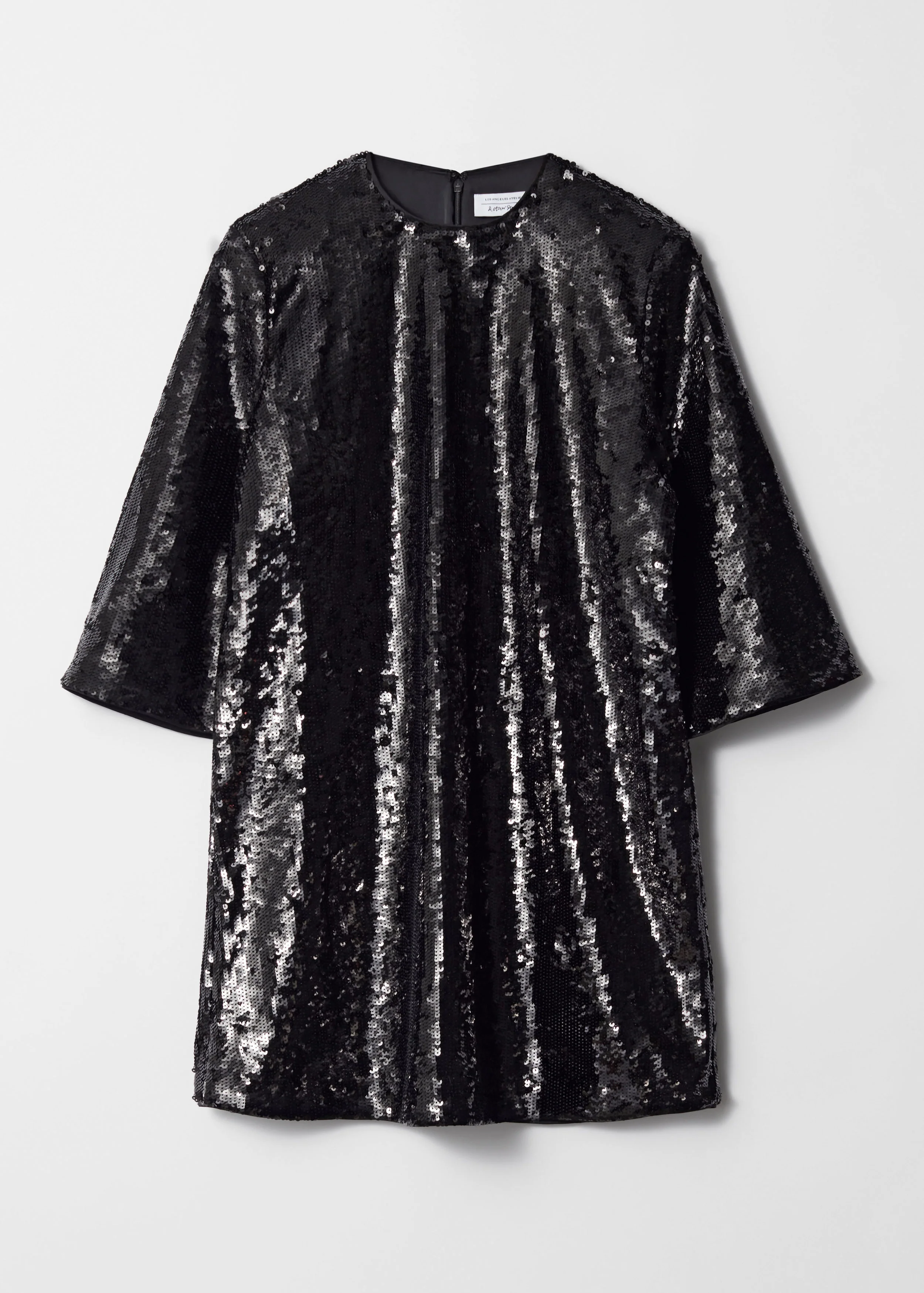 Harrison Sequin Dress - Black - Image 2